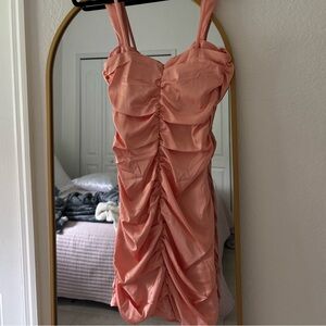 Oh Polly coral/peach dress